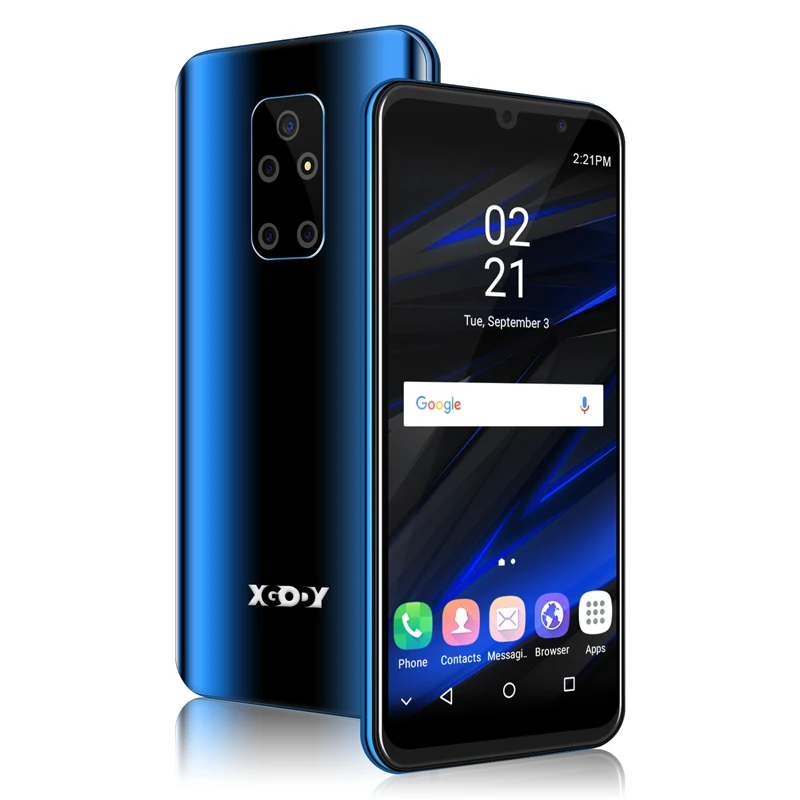 xgody cheap smartphone android 8 1 2gb 16gb 5 5 small screen dual sim smart phone quad core 5mp camera gps wifi mobile phones free global shipping