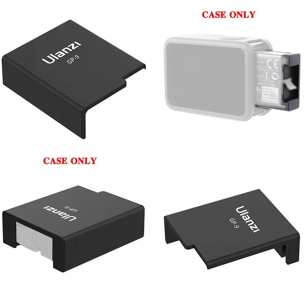 1 шт. Батарея чехол для экшн-камеры GoPro 9 Защитный Base Hero адаптер черный Камера Gopro