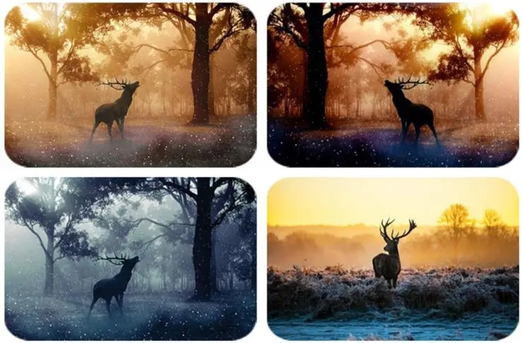 

DIY Diamond Embroidery Animal deer Cross Stitch Mosaic diamond painting Needlework Pattern Full Round Rhinestone Home decor gift