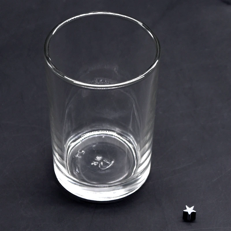 1 шт. само взрывное стекло (H8.5cm * Dia5.7cm) магические трюки Профессиональный