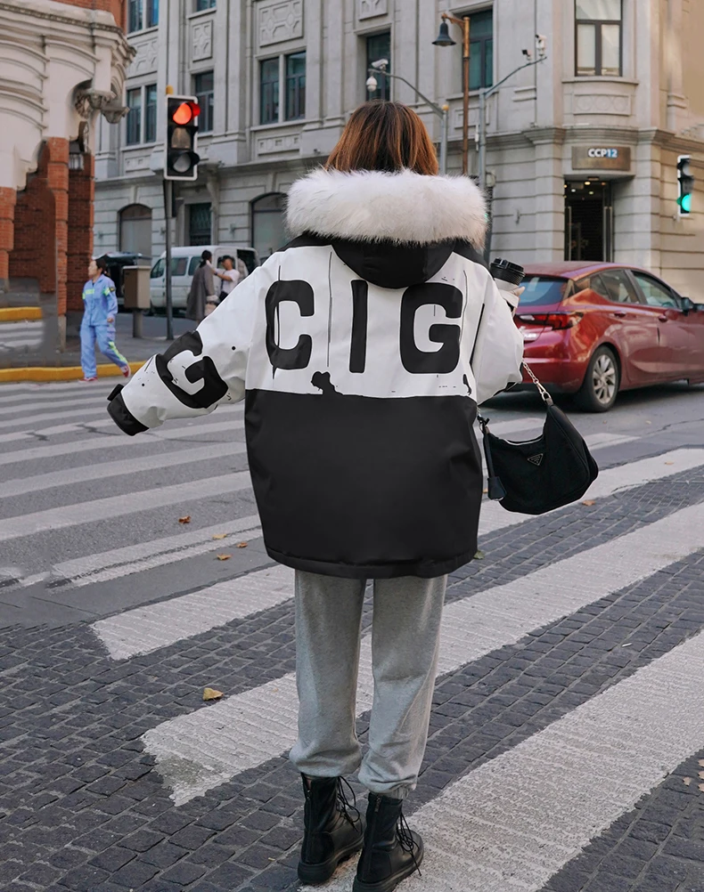 Новинка 2021 хлопковая одежда Зимняя парка Женская Теплая стеганая куртка с