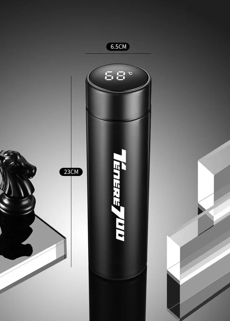 Умная вакуумная колба на 500 мл с индикатором температуры для YAMAHA TENERE700 Tenere 700 XTZ690