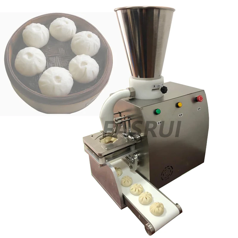 

Полуавтоматическая Паровая машина для производства булочек, машина для производства Момо подходит для домашнего бизнеса