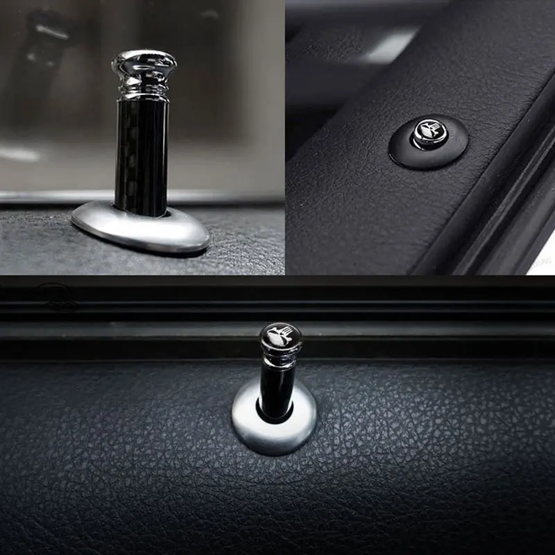 

4pcs Universal Car Modified Door Bolt Lock Pin For Mercedes Benz W205 GLE GLS Interior Automotive Door Bolt Car Accessories