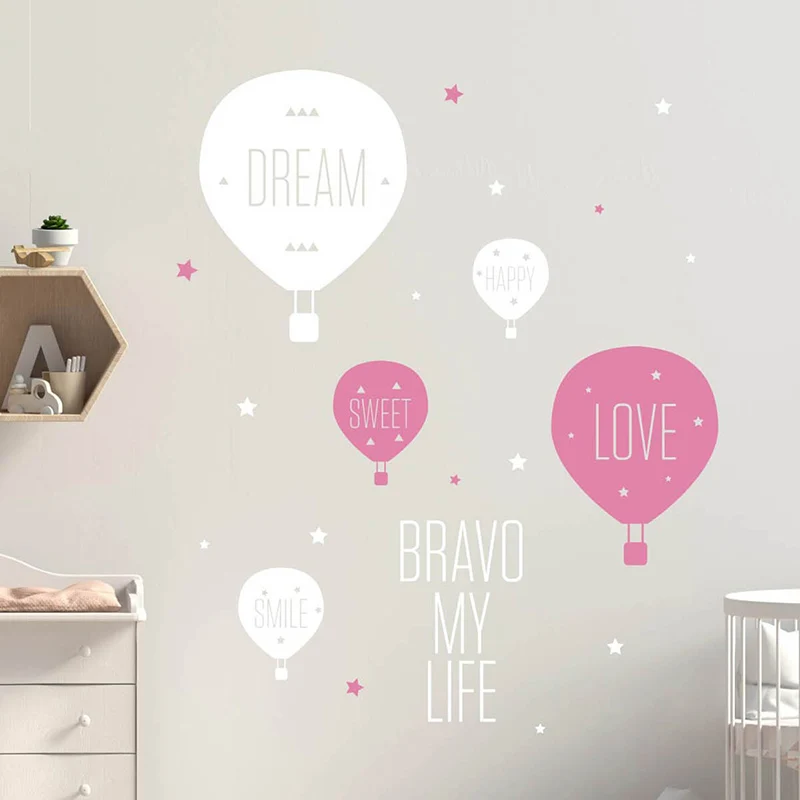 

Air наклейки для шариков, декор для детской комнаты