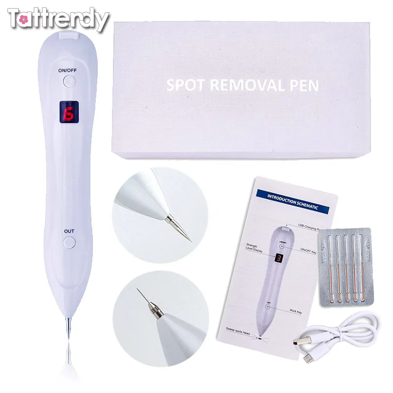 Инструменты для ухода за кожей ручка удаления пятен на бирке плазменный лазер