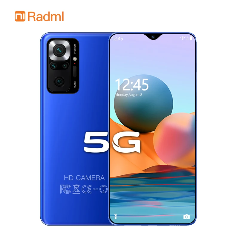 

RedmI Note10 Pro 6.7-inch Smartphone Android Mobile Phone Global Version Mobilephone Supports Google GPS WIFI 5G Cellphone