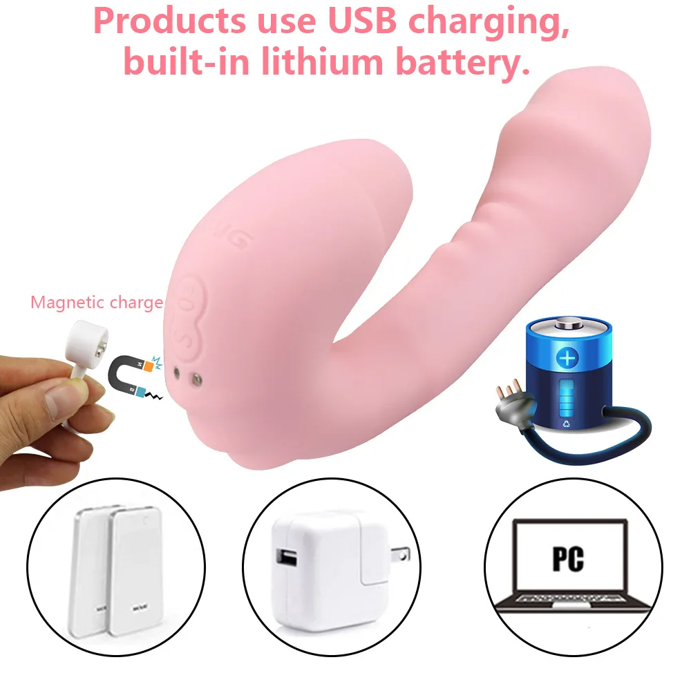 Нагревающийся носимый фаллоимитатор вибратор для точки G Стимуляция клитора