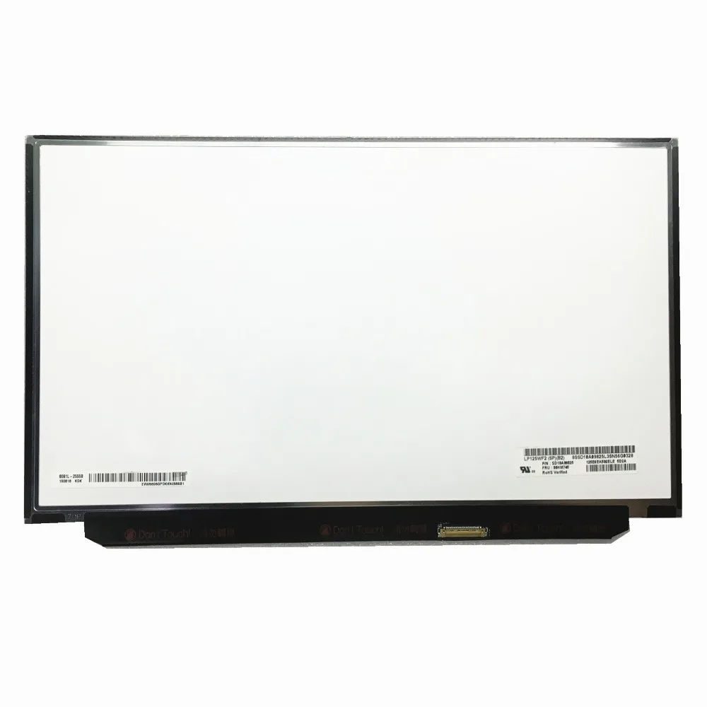 Оригинальный LP125WF2 SPB2 для Lenovo Thinkpad X240 X250 X260 X270 X280 FHD IPS светодиодный экран 1920*1080