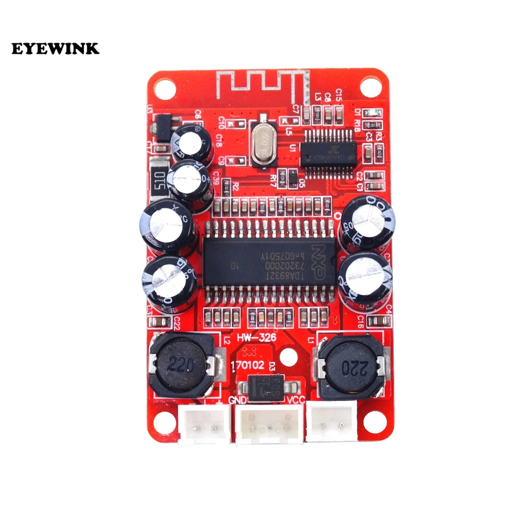 Плата цифрового усилителя мощности 2 x15w Bluetooth динамик с усилителем всасывания