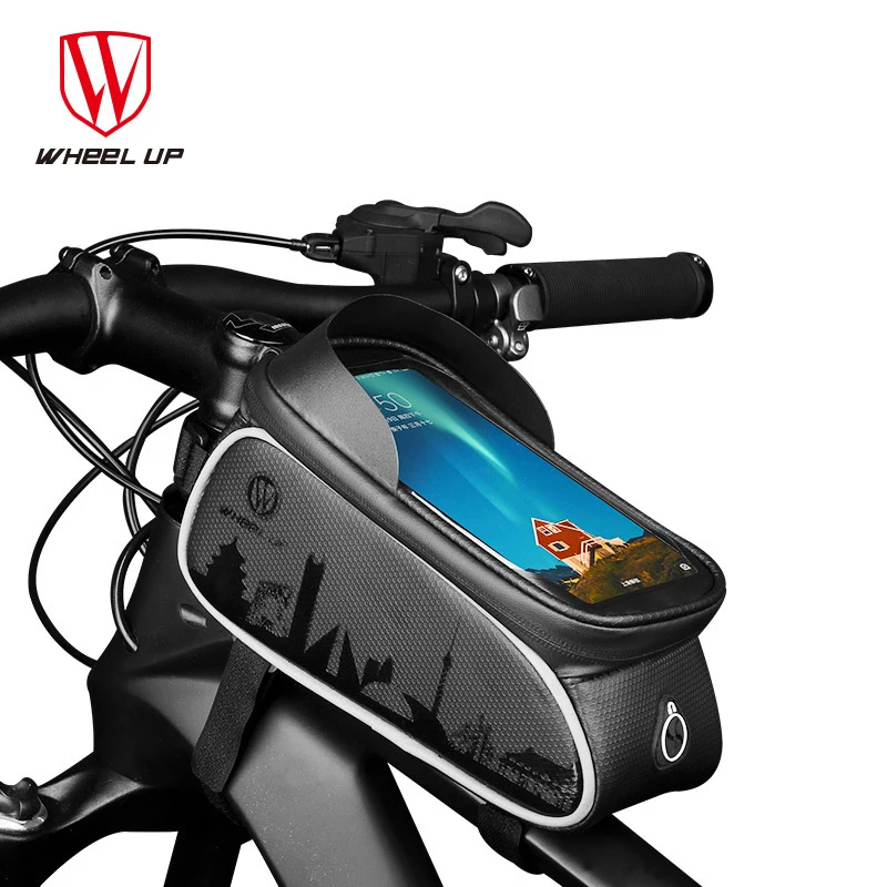 

Велосипедная сумка для телефона XA1Q, водонепроницаемый чехол на велосипедную трубу, чехол из ТПУ для сенсорного экрана, посылка дные аксессу...