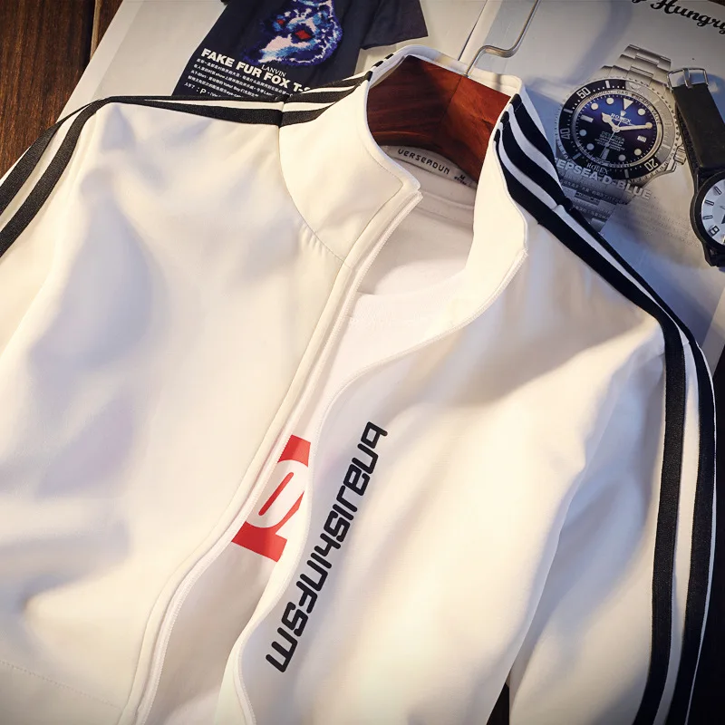 Мужской осенне зимний комплект для бега толстовка с длинными рукавами и