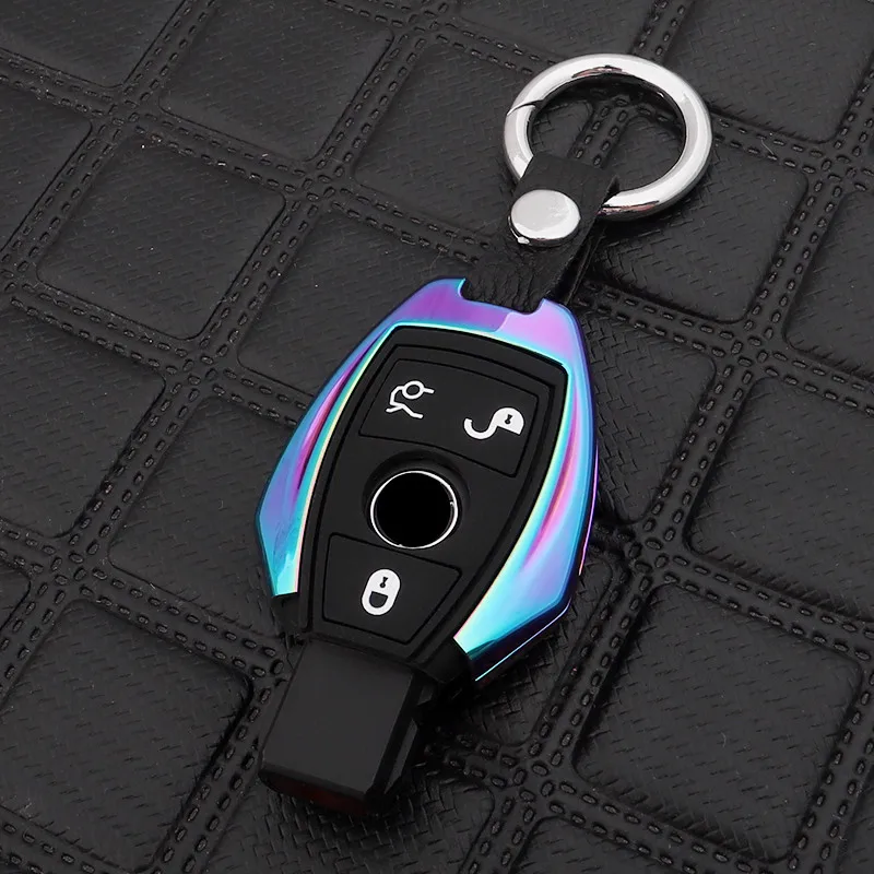 1 шт. 2019 цинковый сплав + силиконовый чехол для ключей от машины с полным покрытием