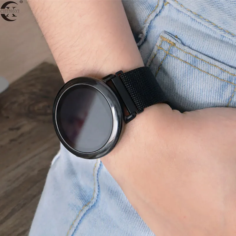 Горячая Миланская петля браслет из нержавеющей стали ремешок для samsung gear S3 S2 Galaxy Watch 46 мм 42 мм huawei GT Amazfit GTR 47 мм