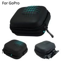 mini eva case protective bag for gopro hero 10 9 8 7 6 5 black sliver sport camera pu storage box dji osmo action accessories