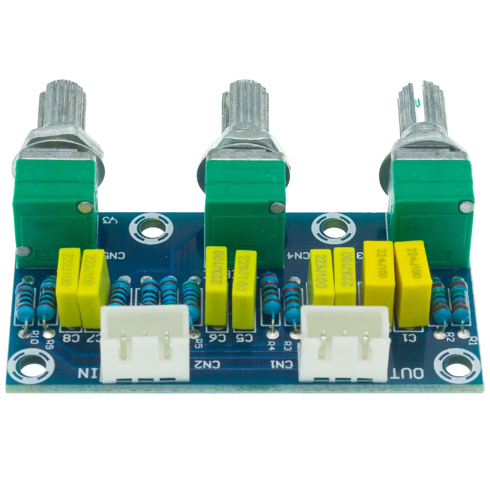 XH-M802 пассивный тональный усилитель предусилитель модуль питания низкий уровень