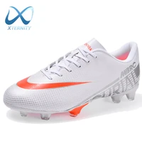 2022 mens lightweight soccer shoes outdoor boys football ankle boots non slip training sneakers kids fgtf soccer cleats unisex