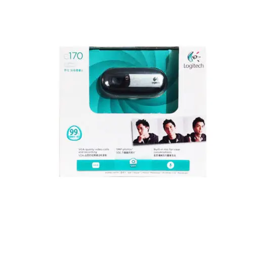 Веб камера logitech HD C170 веб компьютер CMOS 5 мега USB 2 0 камера|Веб-камеры| |
