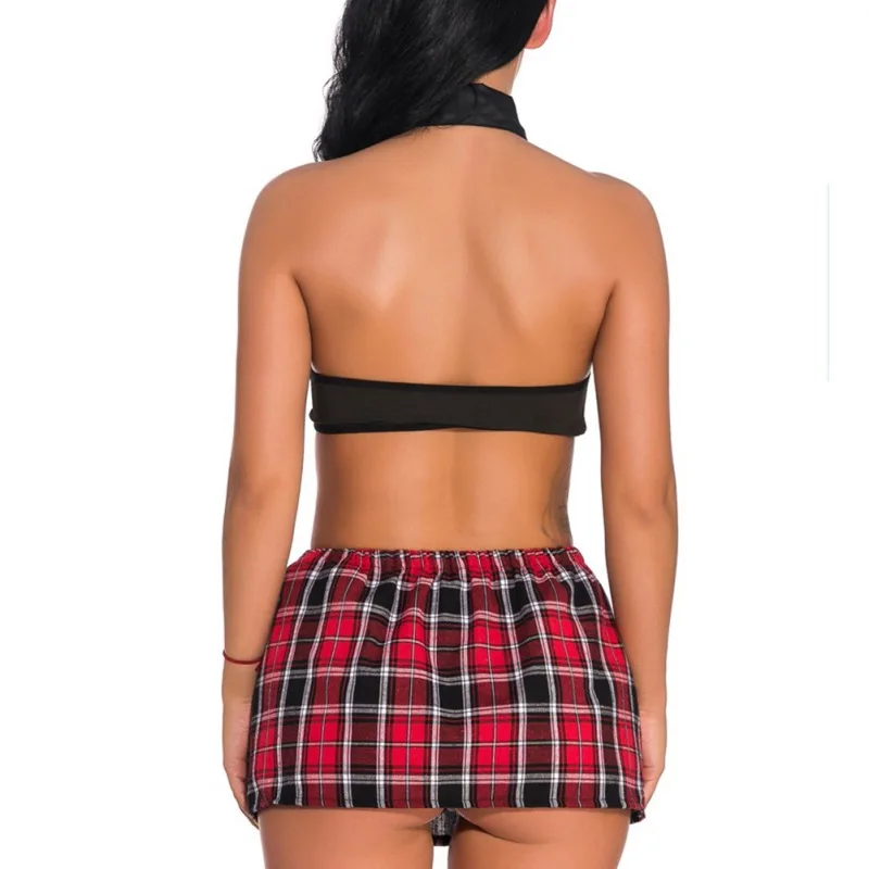 Новинка 2019 сексуальные костюмы для школьниц Экзотическая одежда женщин короткий