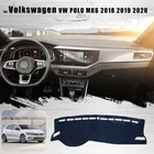 Коврик для приборной панели Volkswagen, Противоскользящий коврик для Volkswagen POLO MK6 2018 2019 2020