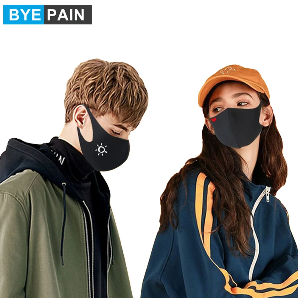 1 шт. BYEPAIN 3D укороченные Пылезащитная маска моющийся хлопковая для губ сделанные