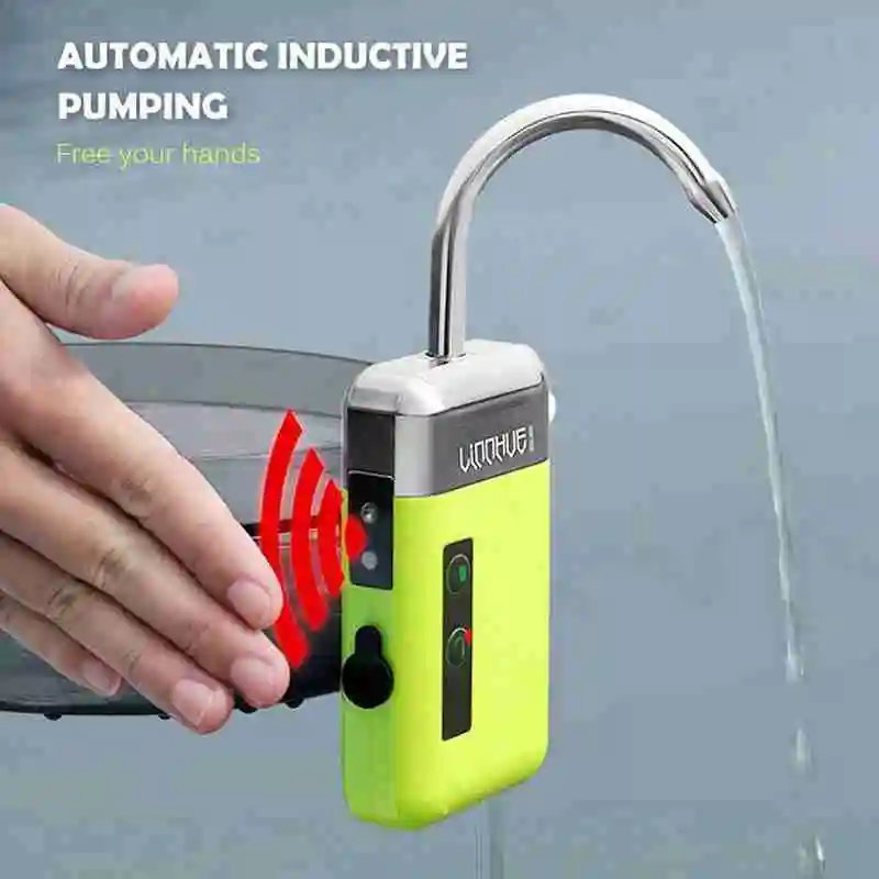 

Portable USB Intelligent Sensor Water Oxygen Pump Induction LED Lighting Outdoor Fishing Oxygenation Air Pump