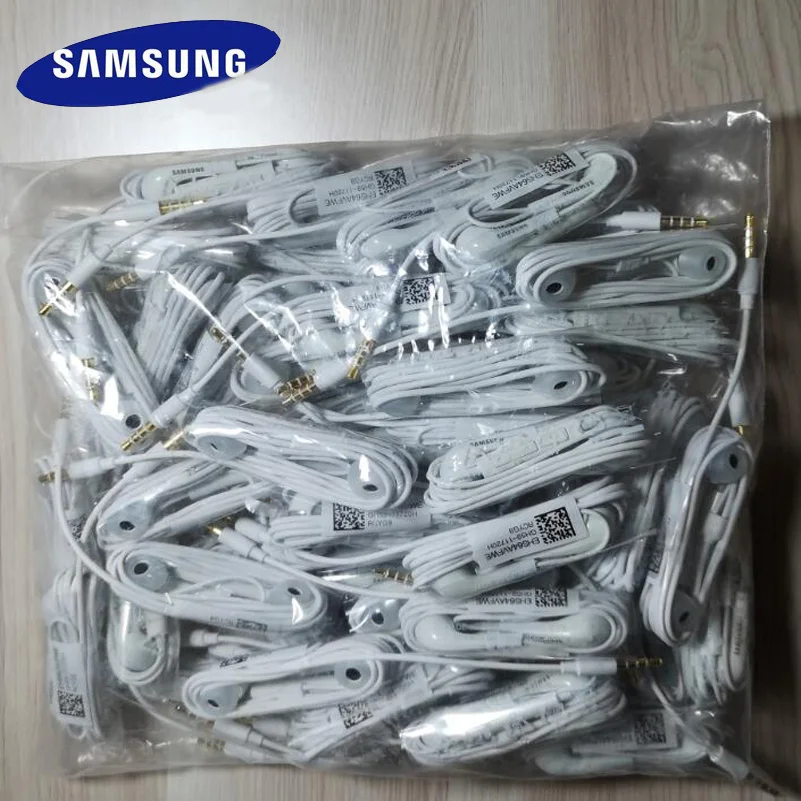 Оригинальные наушники SAMSUNG EHS64 оптом 5/10/15/20/50 шт. Проводные 3 5 мм вкладыши с