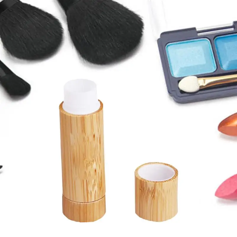 Пустые бамбуковые стеклянные контейнеры 2 шт. карандаш дезодорирующая трубка для