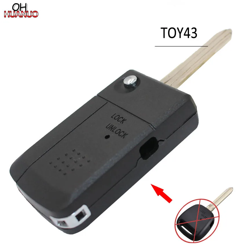 Замена Модифицированная Складная откидная оболочка ключа дистанционного