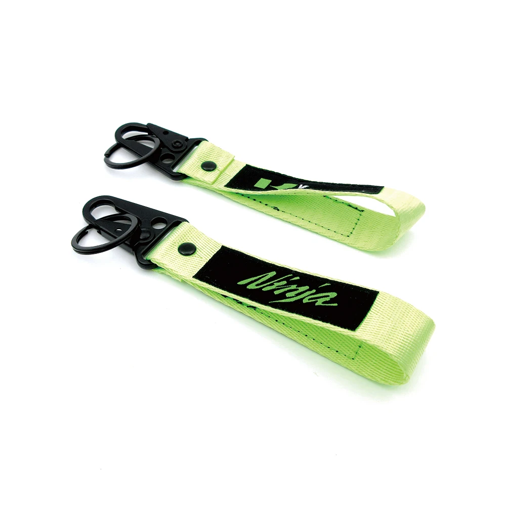 

Motorcycle Embroidery Strap Key Ring Keyring For Yamaha YZF R1 R6 Aprilia MV Agusta Kawasaki Honda Motocross Key Chain Keychain