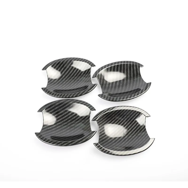 Карбоновая ручка для наружных дверей Накладка Nissan Tiida 2005 2006 2007 2008 2009 2010 литье под