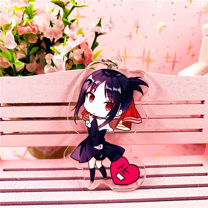 Аниме Kaguya sama Love is War Shinomiya акриловая фигурка брелок Брелок Украшение