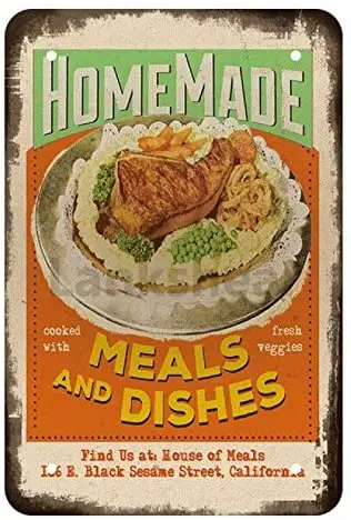 

Домашний Винтажный стиль металлический знак железная живопись для дома и улицы домашний бар Кофе Кухня Настенный декор 8X12 дюймов