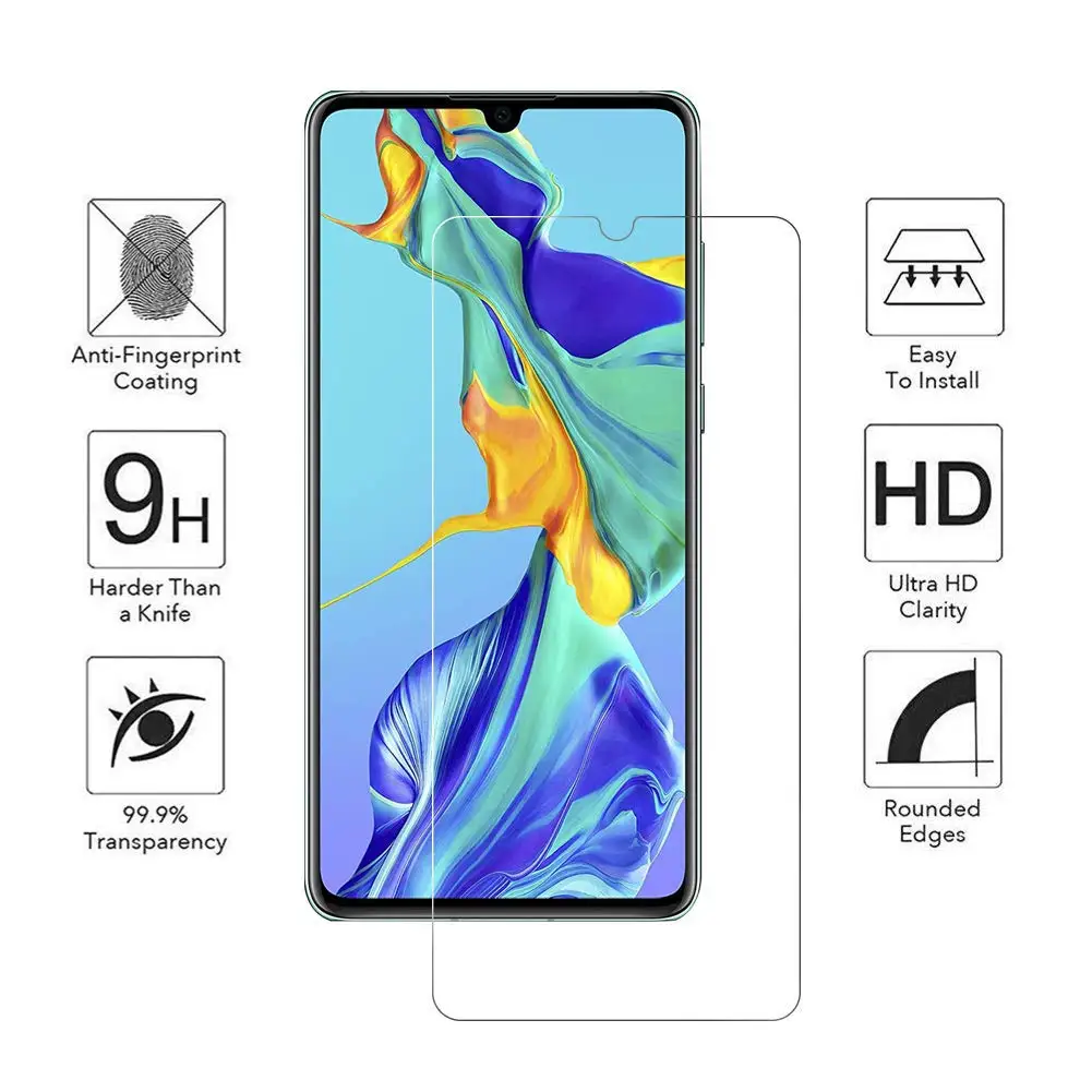 Закаленное стекло 9H для ZTE Blade A6 Lite A0622 Взрывозащищенная Передняя Защитная пленка