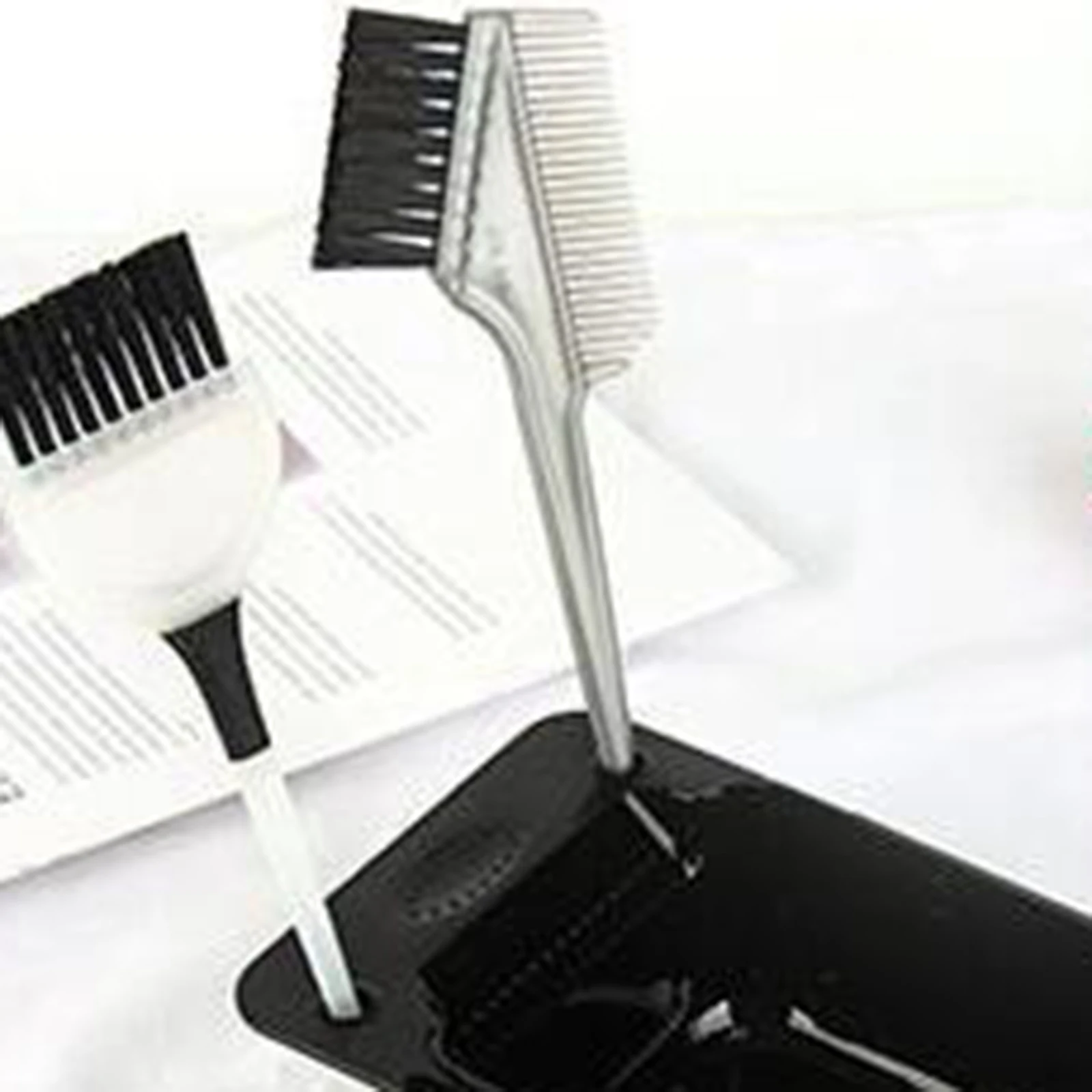 

Черная самодельная чаша для окрашивания волос, легко очищается, фотоинструменты «сделай сам»