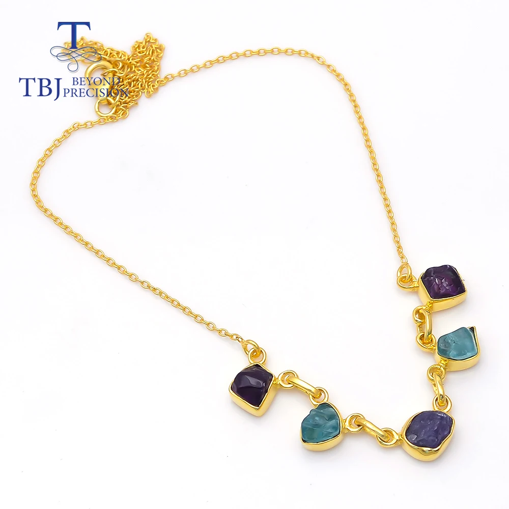 Новинка 2020 ожерелье ручной работы с разноцветным циркониевым кулоном серебро 925