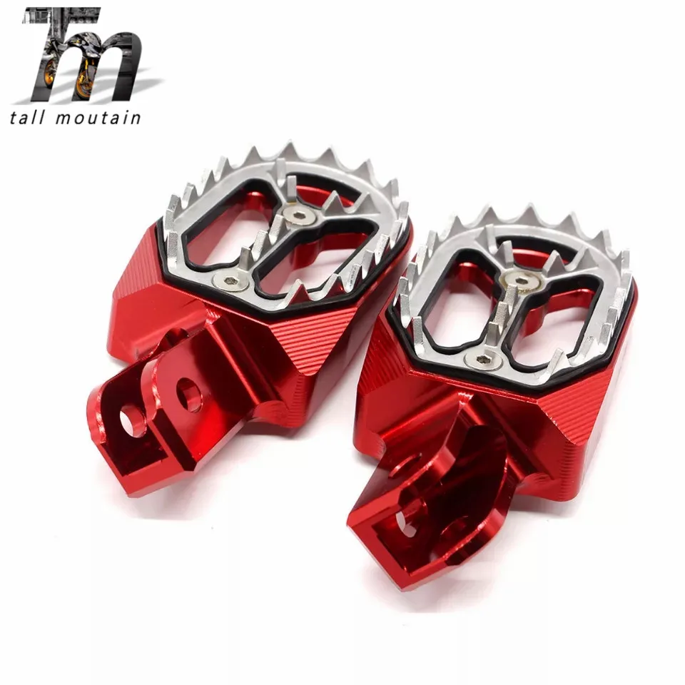 ЧПУ Подножка педаль подножки для Honda CR 125 250 CRF 150R 250R CRF250X CRF450X 250RX 450RX CR125R CR250R CRF250L