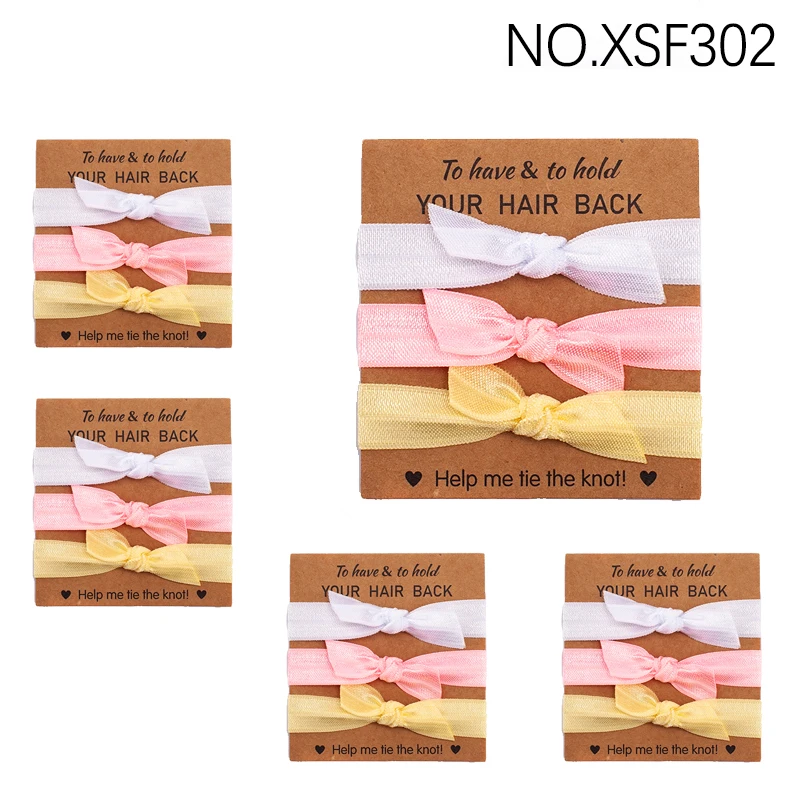 5 шт в упаковке из девичник вечерние свадебные сувениры резинки для волос 15 штук
