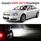 Xlights диодные лампы для авто автомобильные лампы для Chevrolet Chevy Impala 2006 2007 2008 2009 2010 2011 2012 2013 светодиодные фары лампы ближнего света Canbus 12 В 6000 К лампы фары аксессуары