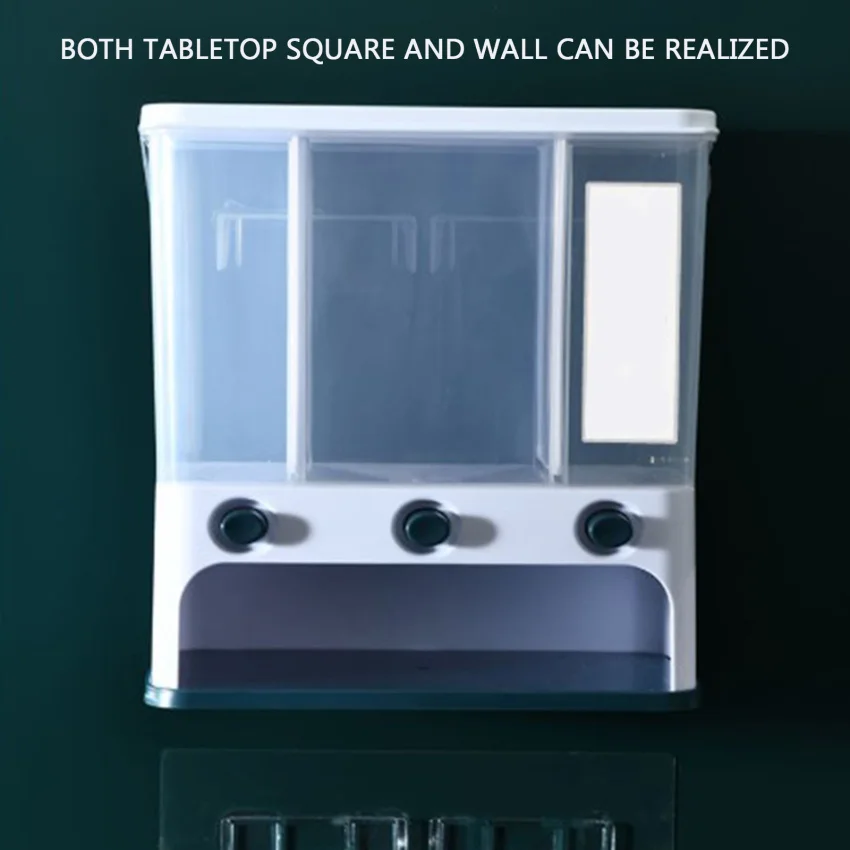 

Dry Food Storage Box Plastic Eco-friendly Durable Convenient Container Organizer Rectangle Food Storage Tank Food Containers