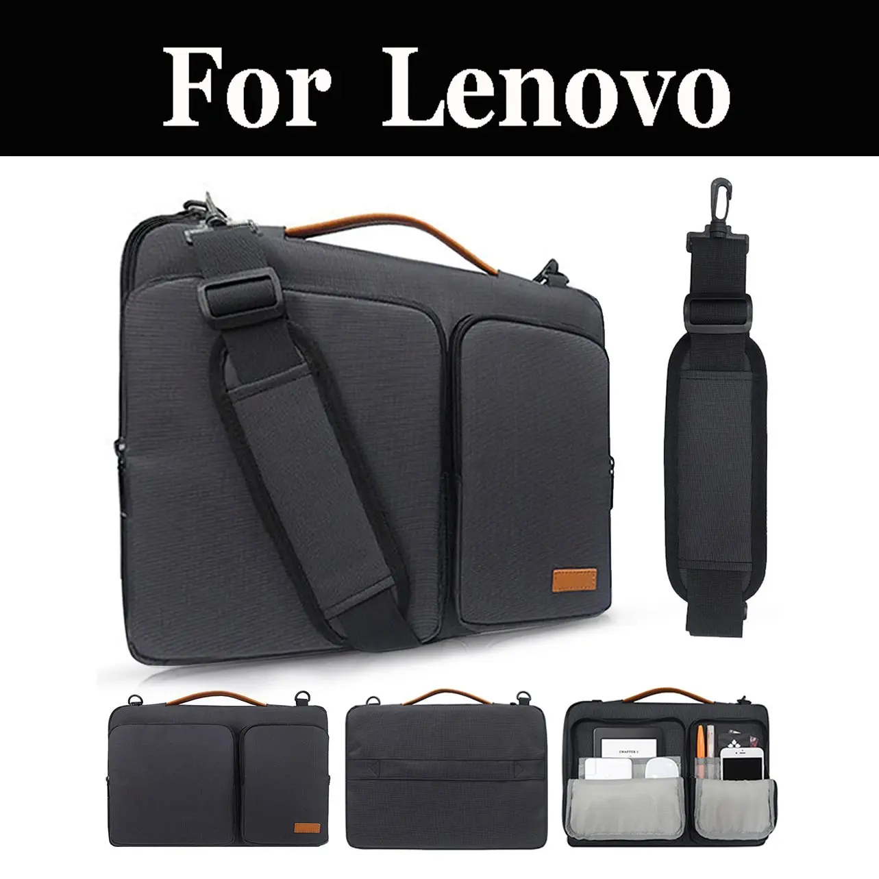 Сумка для ноутбука сумка на плечо бизнес портфель сумки из натуральной кожи Lenovo