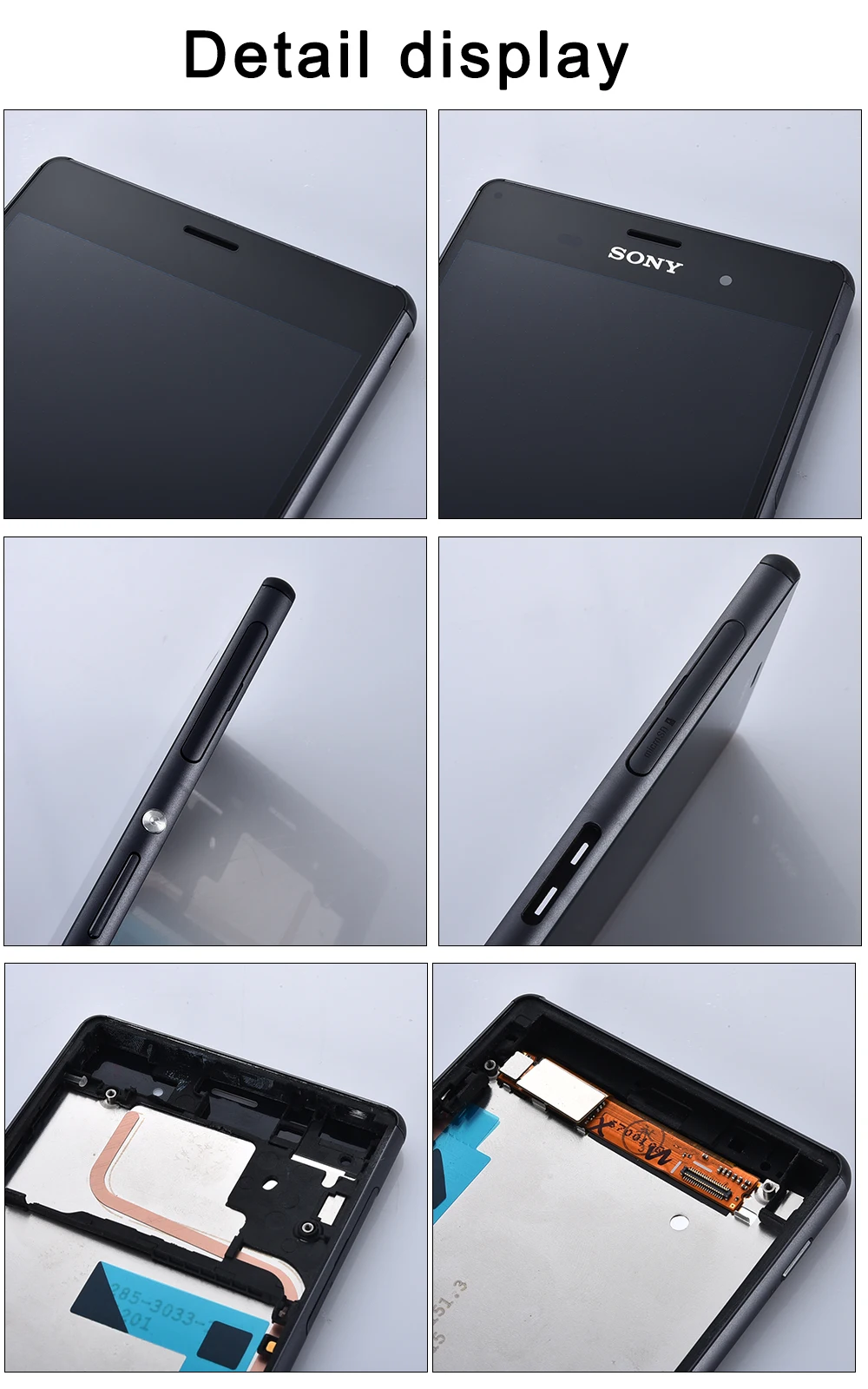 Гарантия 5,2 ''для Sony Xperia Z3 ЖК-дисплей сенсорный экран D6603 Замена для Sony Xperia Z3 lcd Dual D6633