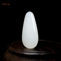 cynsfja new real rare certified natural hetian mutton fat nephrite lucky amulets peace jade pendant high quality best gifts