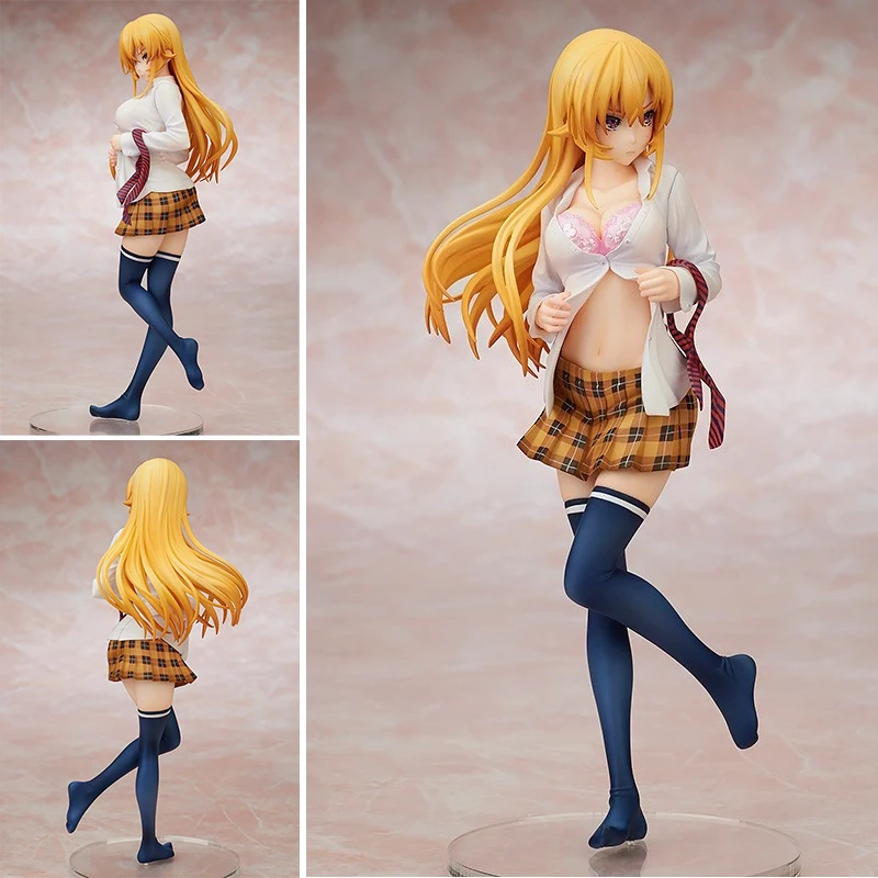 

Shokugeki No Souma Nakiri Erina ПВХ аниме сексуальная фигурка Игрушечная модель куклы Коллекция для взрослых-40