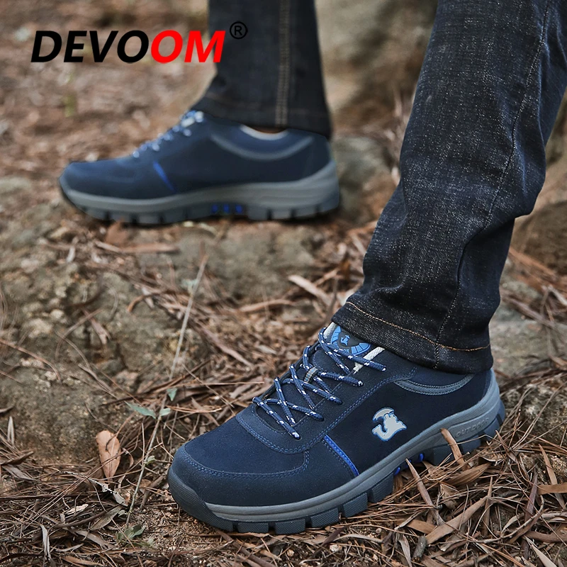 2020 Waterproof Hiking Shoes Men Sneakers Mountain Trail Climbing Outdoor Sport Botas Tacticas Trekking Size 47 | Спорт и