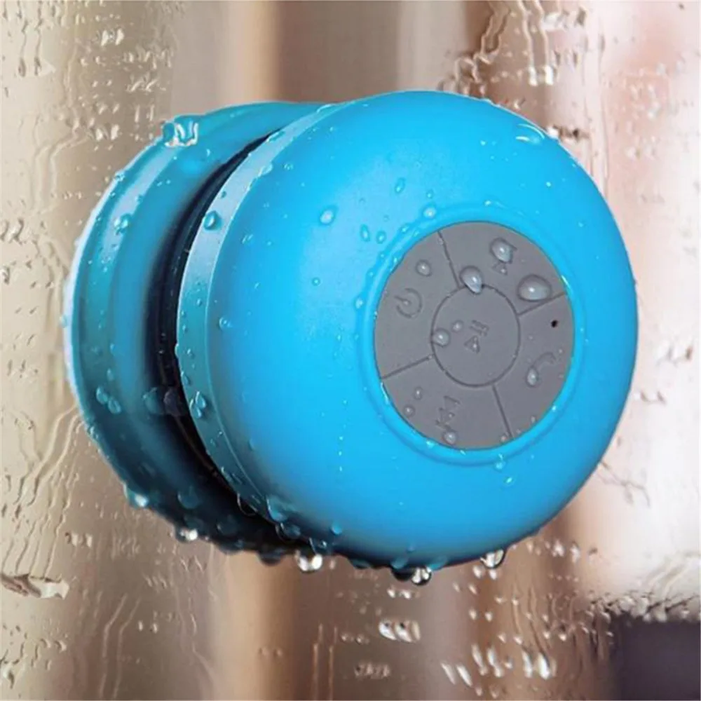 Bluetooth динамик водонепроницаемый беспроводной Душ Handsfree микрофон всасывающий Чак