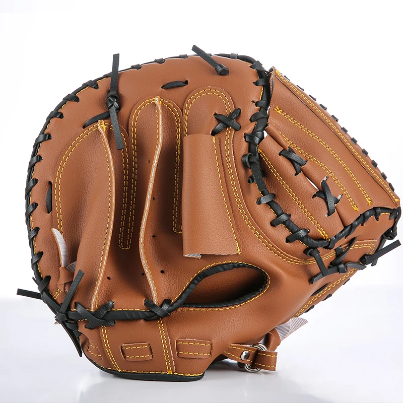 

Left Hand Baseball Gloves Men Leather Right Softball Baseball Glove Leather Equipment Guante De Beisbol Outdoor Sports BJ50ST