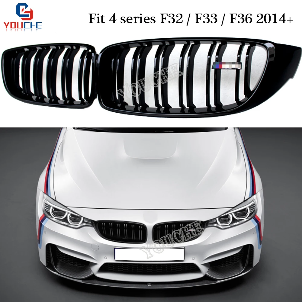 M3 M4 передний бампер решетка для почек сетка BMW 4 серии F32 F33 F36 F80 F82 F83 купе Cabriolet Gran
