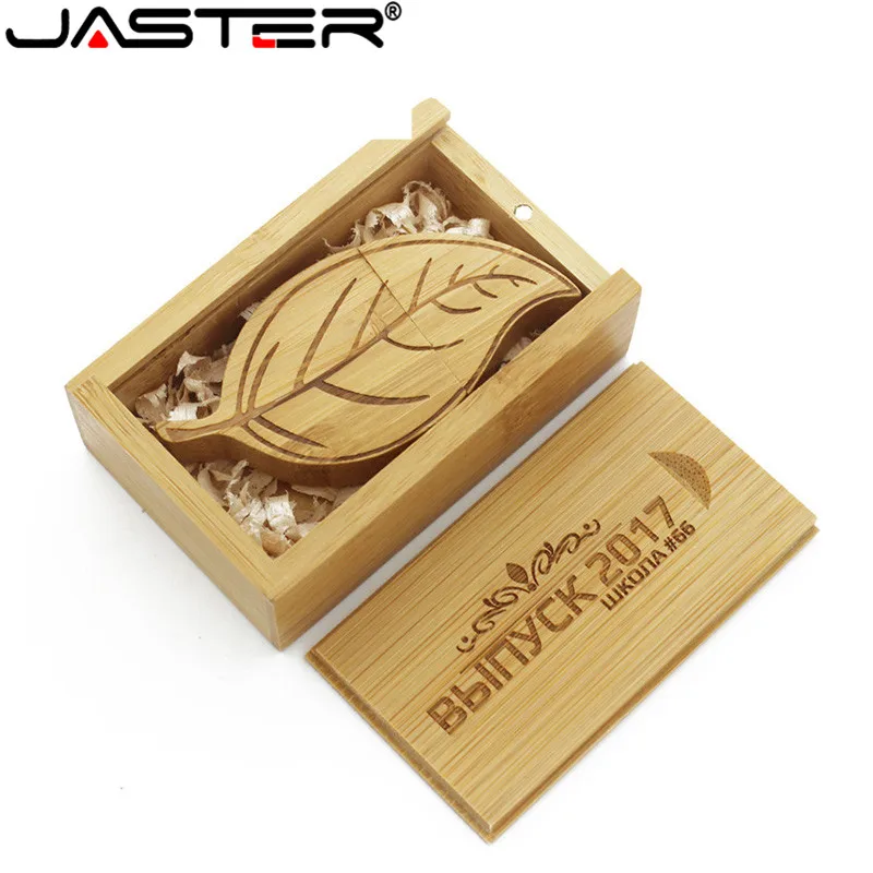 Флэш-накопитель USB JASTER флэш-накопитель из древесины клена 2 0 128 ГБ 64 16 8 4 Гб USB-ключ