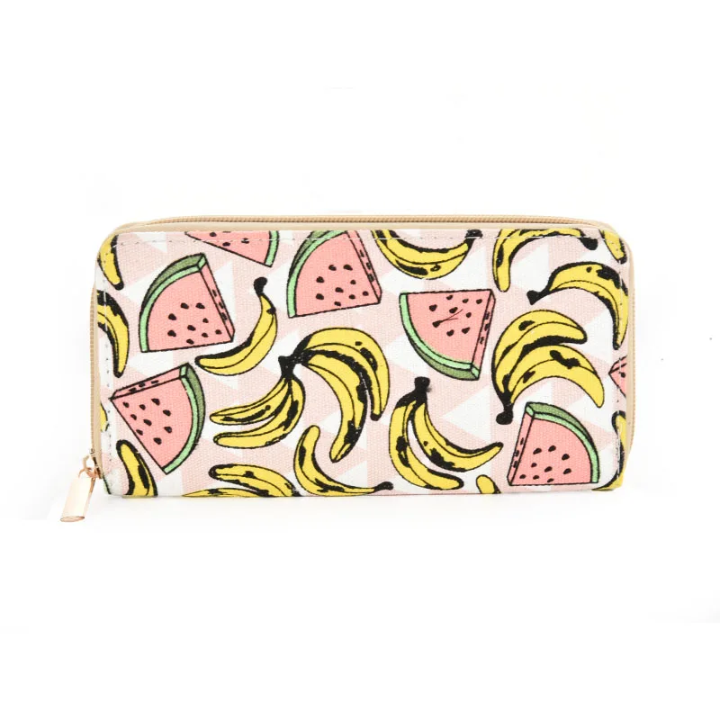 

Girls Cartoon Animal Fruit Coin Purses Long Wallets Card Holder Money Bags Purse Pouch for Women PU Leather Purse for Kid QQ2163